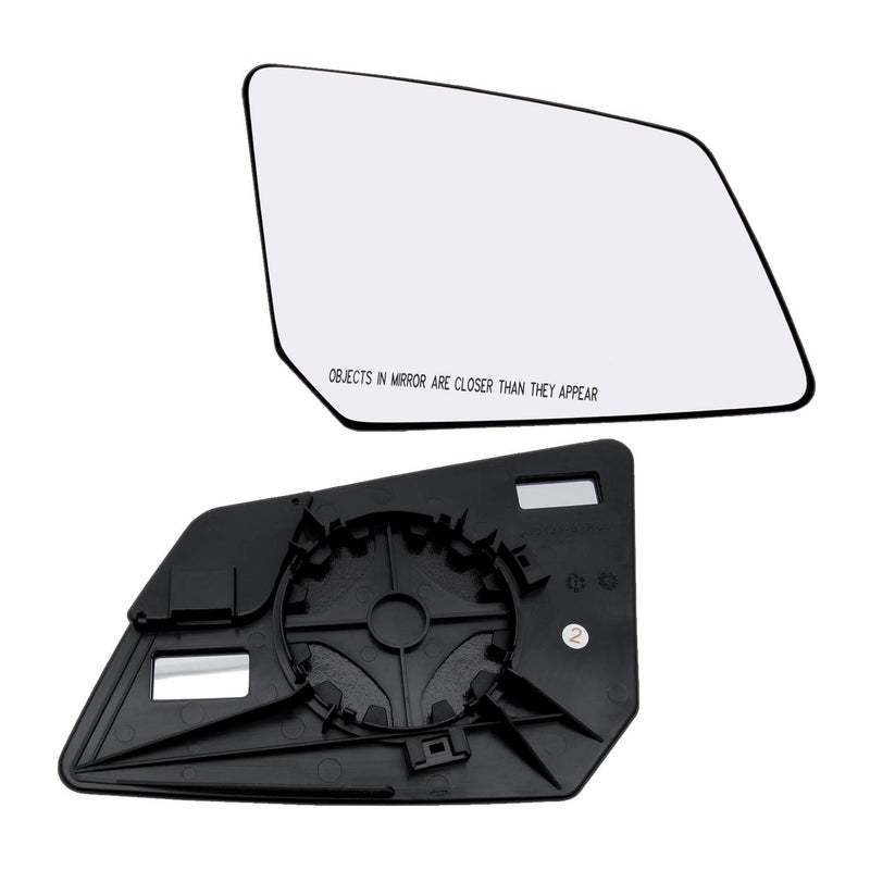 Rugged TUFF Passenger Side Mirror Glass For 2009-2016 Chevy Traverse, 2007-2017 GMC Acadia, 2007-2010 Saturn Outlook Right Door Mirrors Convex Heated 15951928 GM1324119 - Image 4